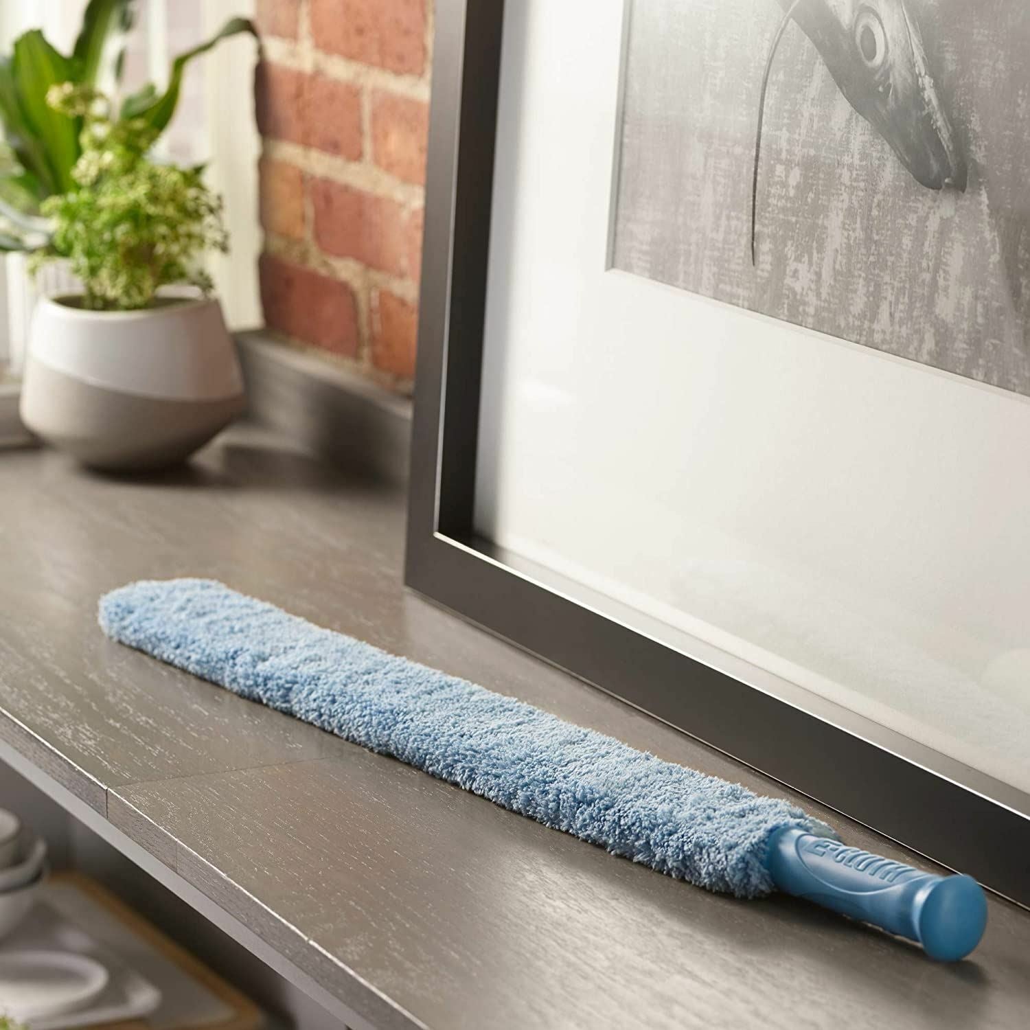 E-Cloth Microfibre Cleaning & Dusting Wand Extra Long for Cleaning 74Cm X 7.5Cm