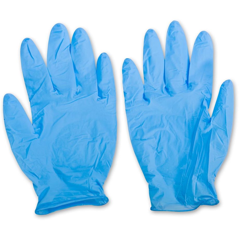 Disposable Vinyl cleaning blue Gloves