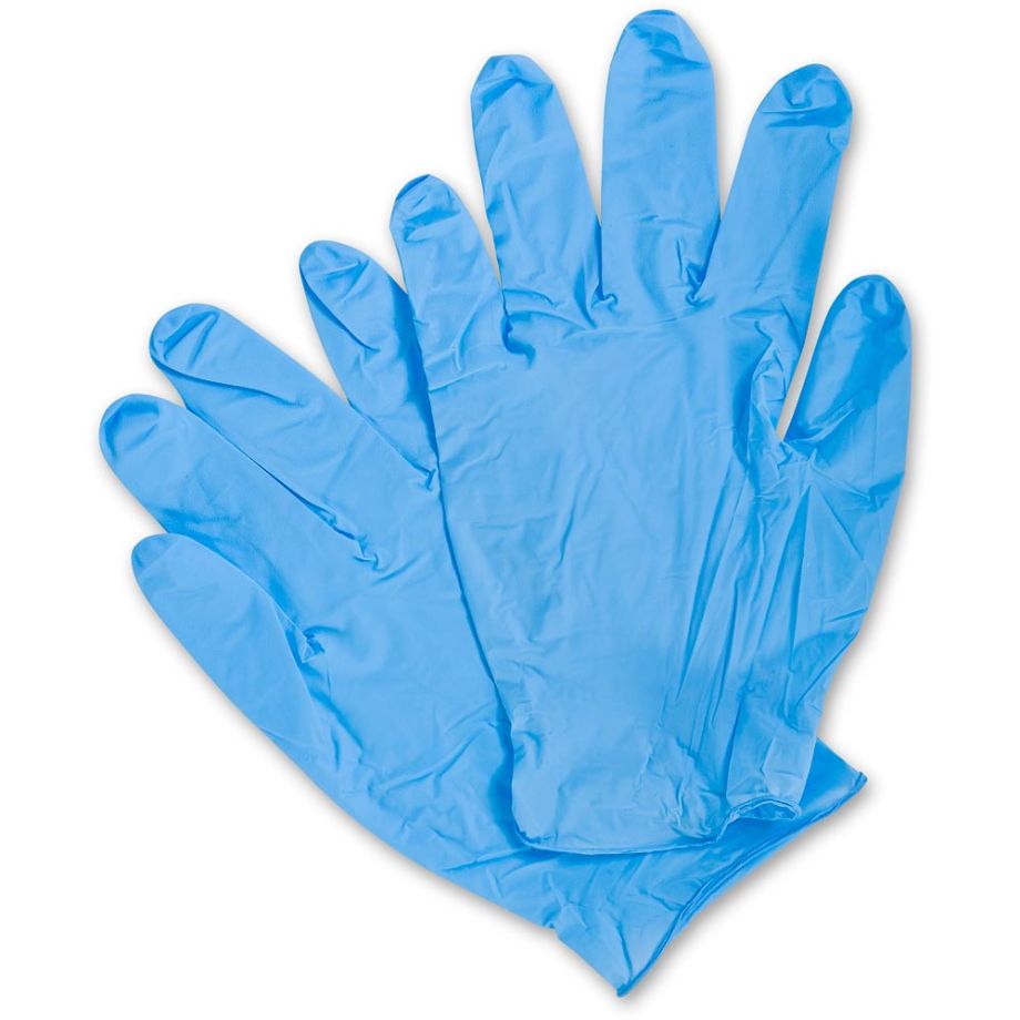 Disposable Vinyl cleaning blue Gloves