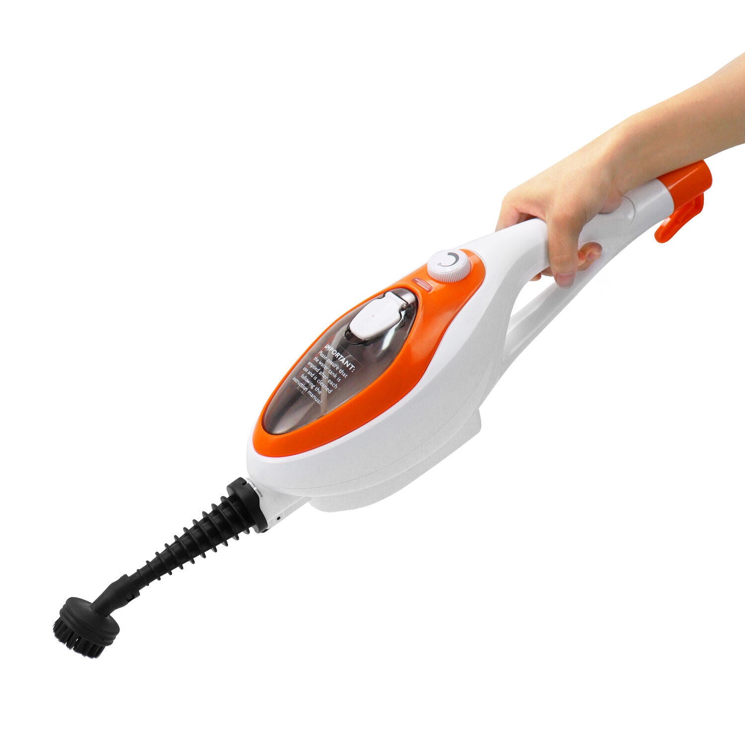 15-In-1 Hot Steam Mop Cleaner Upright & Handheld Hard Floor Carpet Steamer 1500W