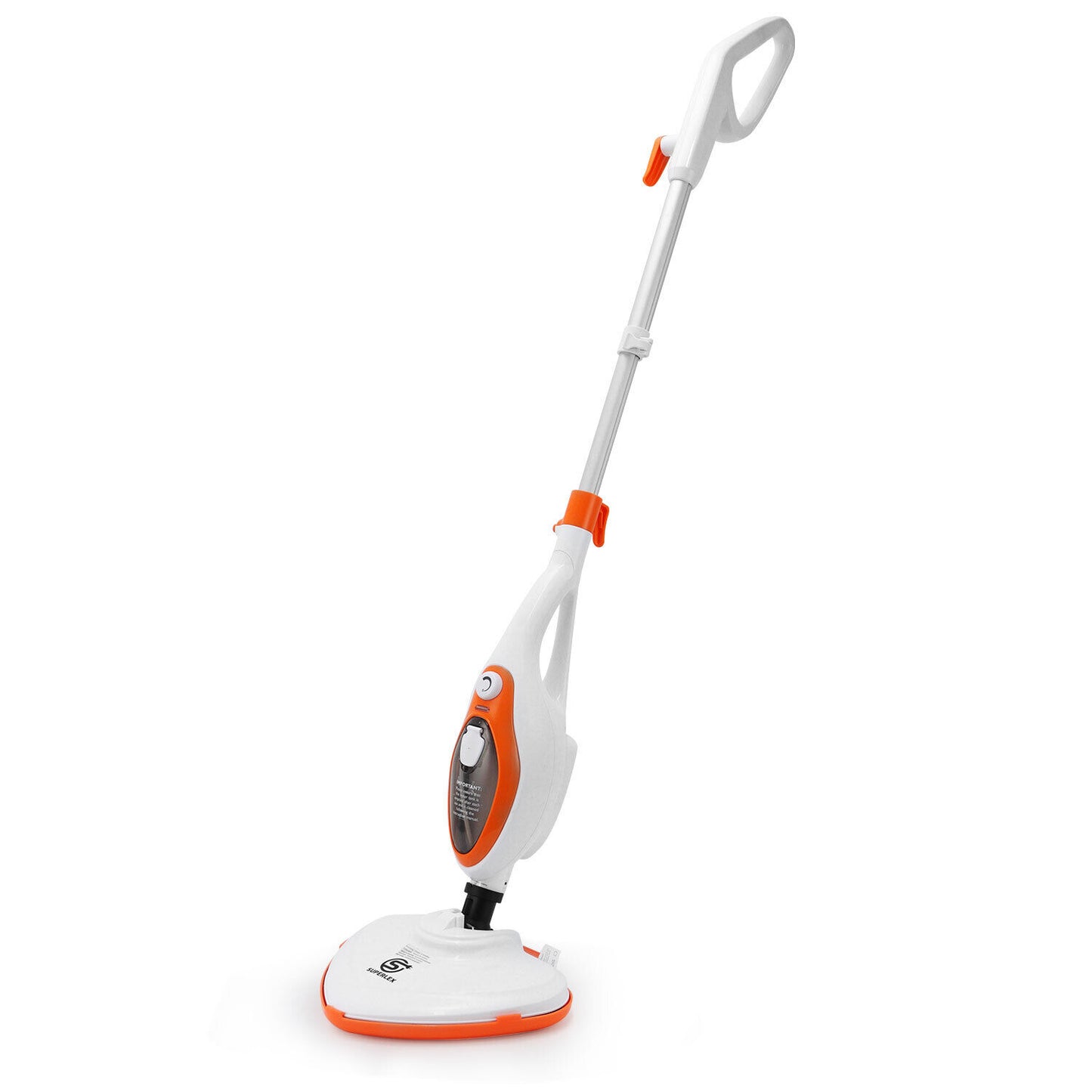 15-In-1 Hot Steam Mop Cleaner Upright & Handheld Hard Floor Carpet Steamer 1500W