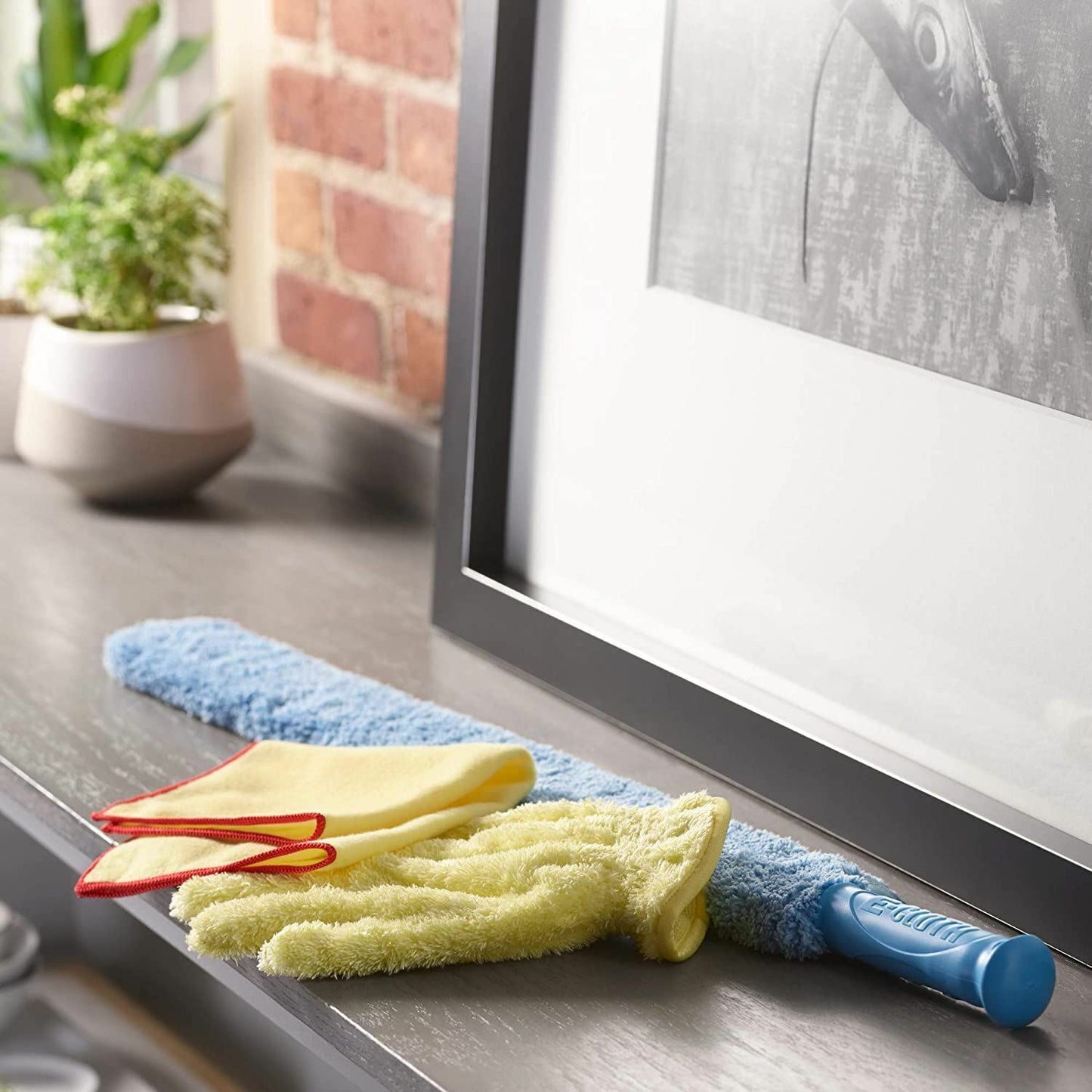 E-Cloth Microfibre Cleaning & Dusting Wand Extra Long for Cleaning 74Cm X 7.5Cm